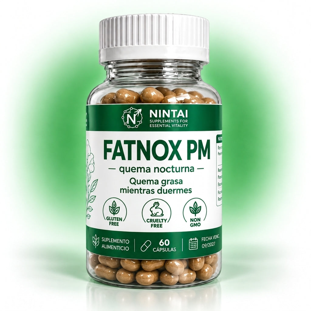 Suplemento Termogénico Natural — Activa tu Metabolismo y Reduce el Cortisol que Acumula Grasa Abdominal