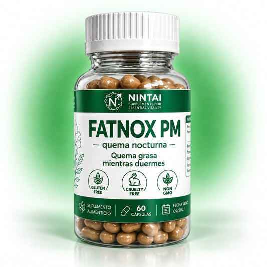 Suplemento Termogénico Natural — Activa tu Metabolismo y Reduce el Cortisol que Acumula Grasa Abdominal