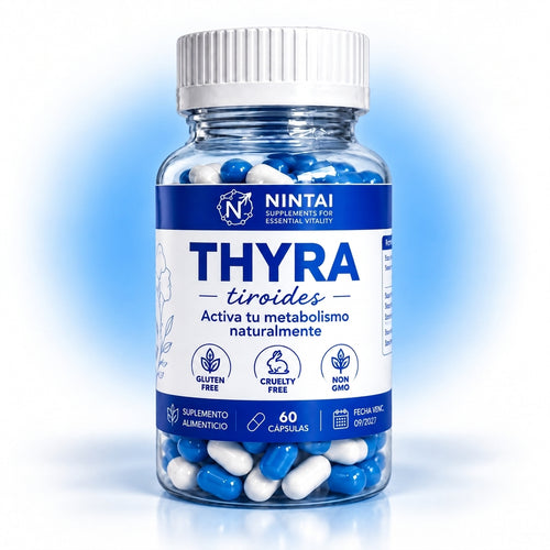 Suplemento para la Tiroides — Recupera tu Energía, tu Metabolismo y tu Concentración de Forma Natural