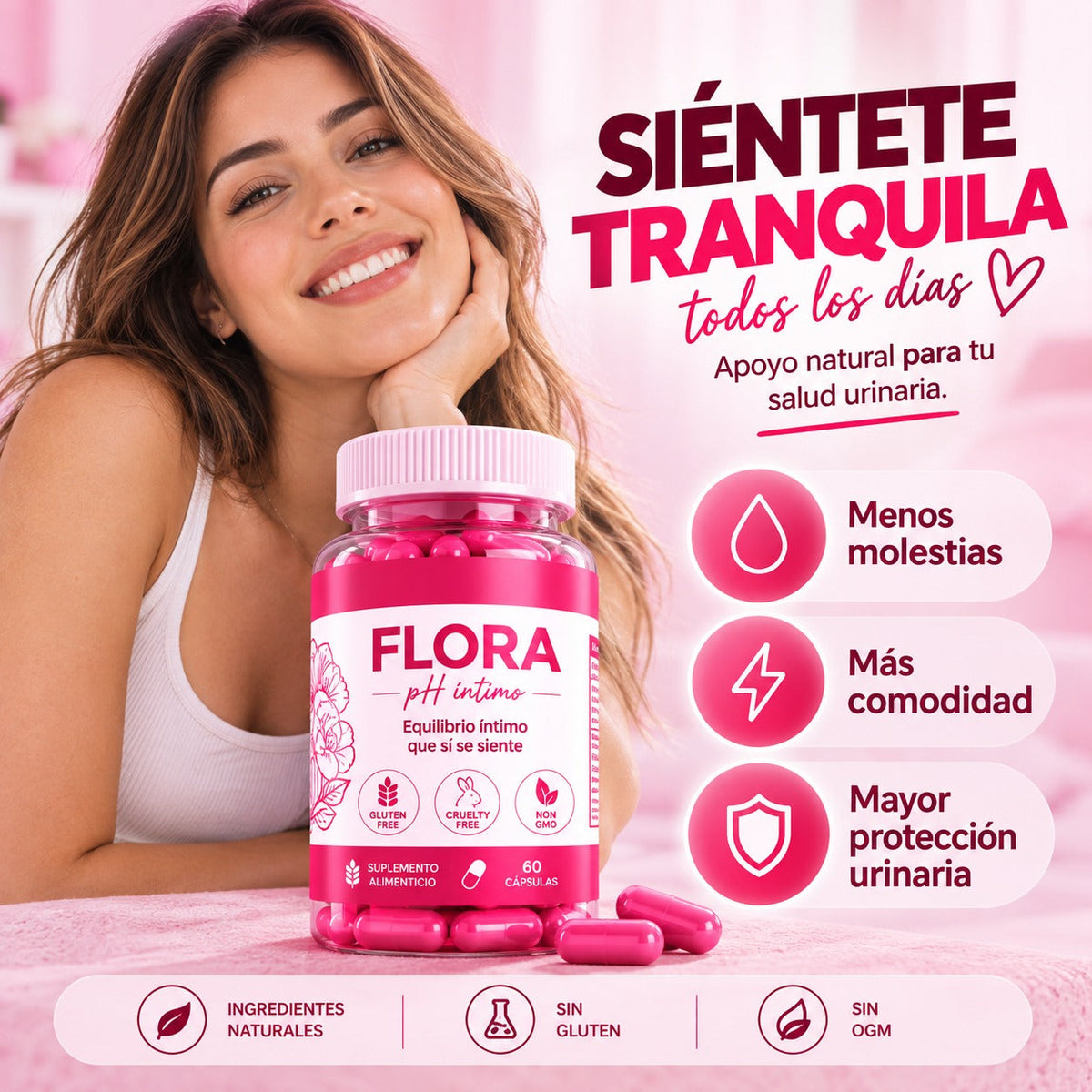 FLORA · pH íntimo