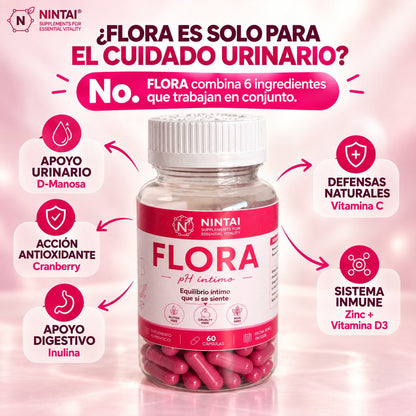 FLORA · pH íntimo
